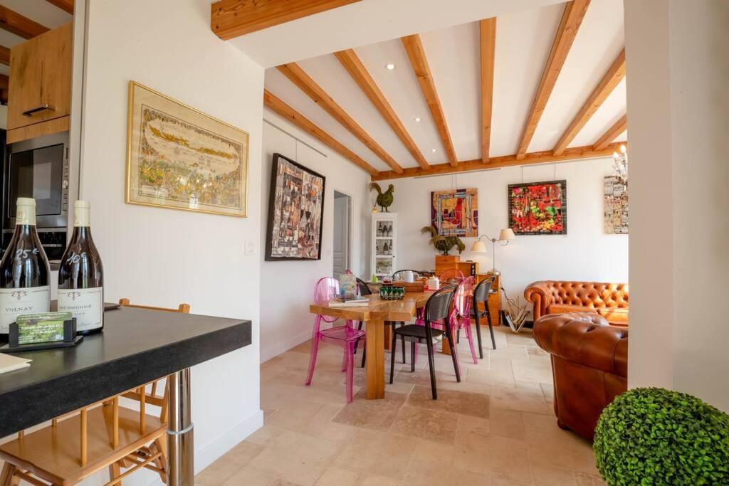 50 Nuances De Bourgogne Villa Bligny-les-Beaune ภายนอก รูปภาพ